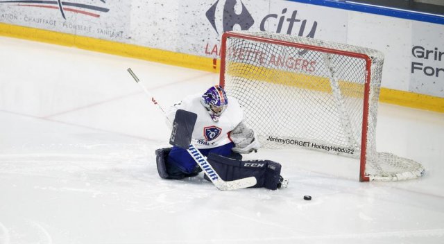 Photo hockey match Austria - France le 28/04/2022