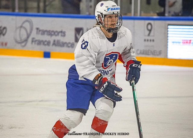Photo hockey match Austria - France le 28/04/2022