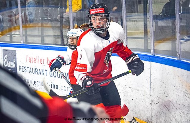 Photo hockey match Austria - France le 28/04/2022