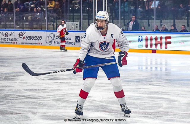 Photo hockey match Austria - France le 28/04/2022