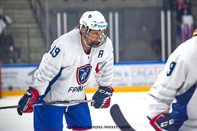Photo hockey match Austria - France le 28/04/2022