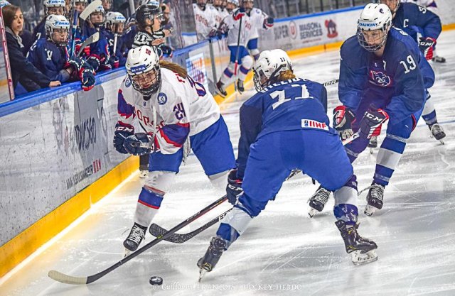 Photo hockey match France - Norway le 30/04/2022