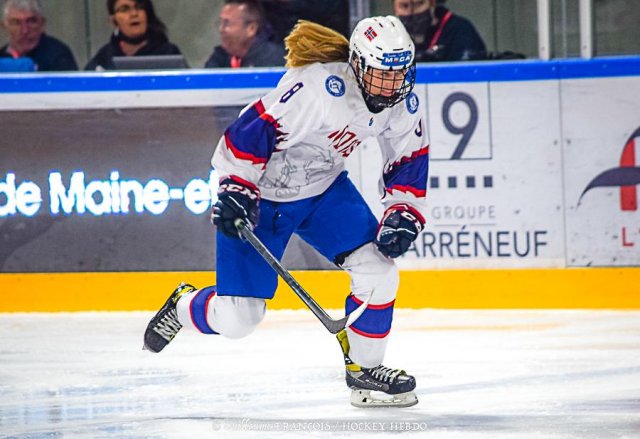 Photo hockey match France - Norway le 30/04/2022