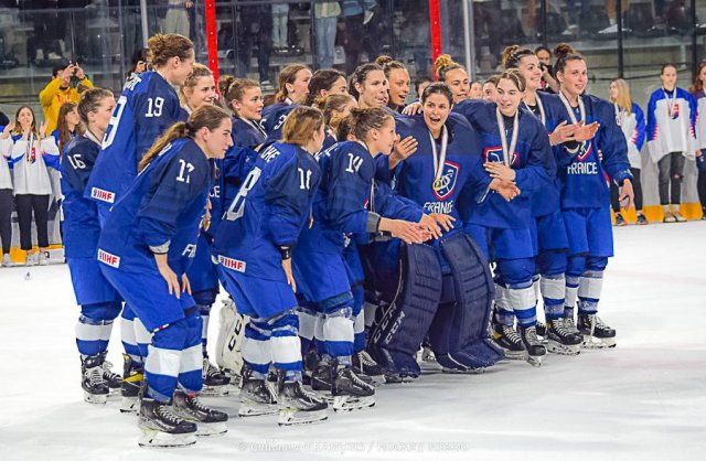Photo hockey match France - Norway le 30/04/2022