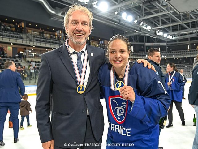 Photo hockey match France - Norway le 30/04/2022