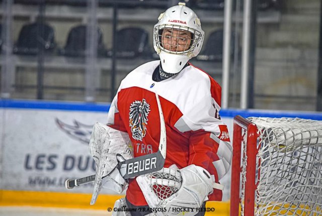 Photo hockey match Austria - Slovakia le 30/04/2022