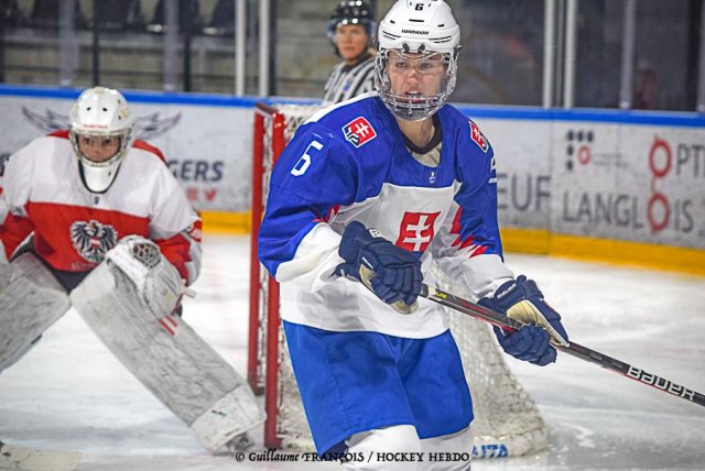 Photo hockey match Austria - Slovakia le 30/04/2022