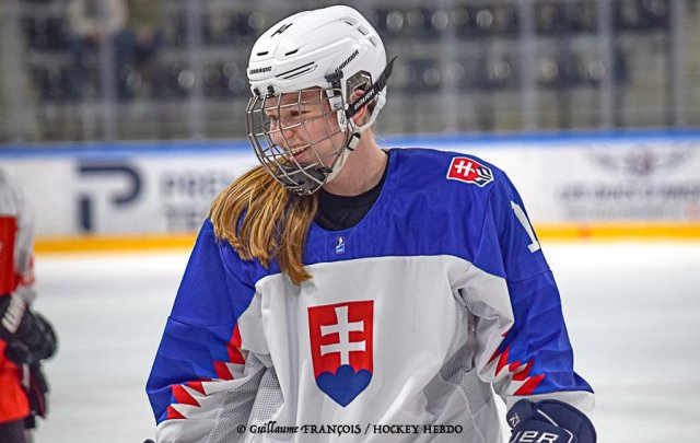Photo hockey match Austria - Slovakia le 30/04/2022