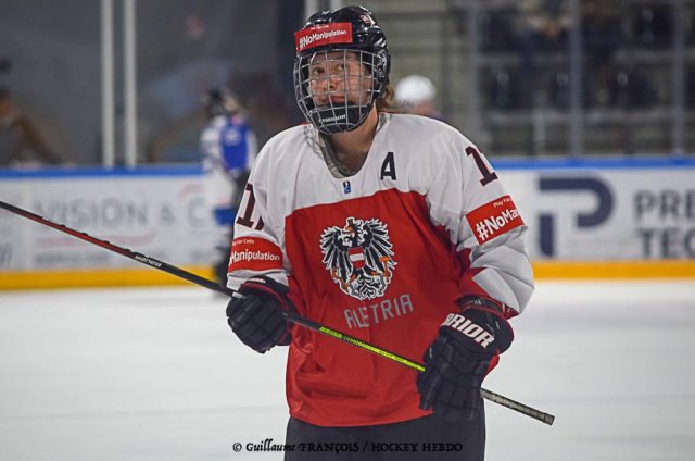 Photo hockey match Austria - Slovakia le 30/04/2022