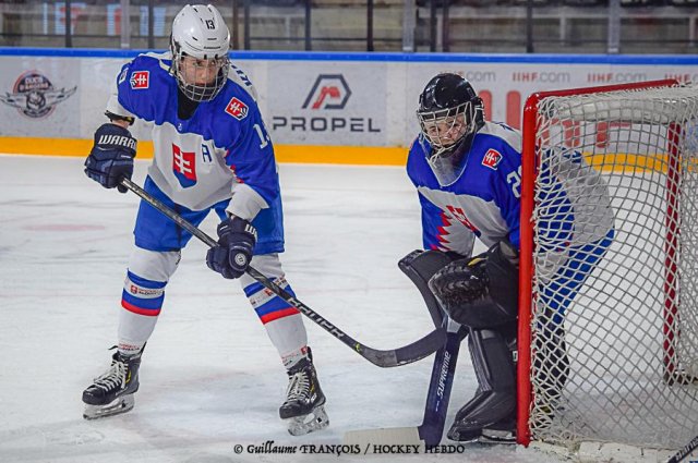 Photo hockey match Austria - Slovakia le 30/04/2022