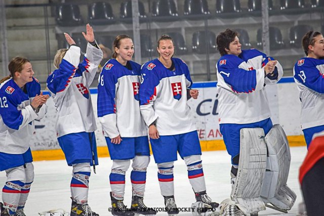 Photo hockey match Austria - Slovakia le 30/04/2022