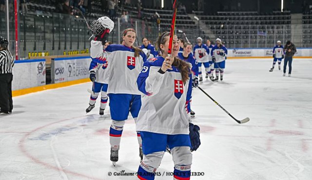 Photo hockey match Austria - Slovakia le 30/04/2022