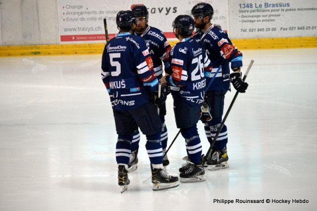 Photo hockey match Genève - Vítkovice  le 16/08/2022