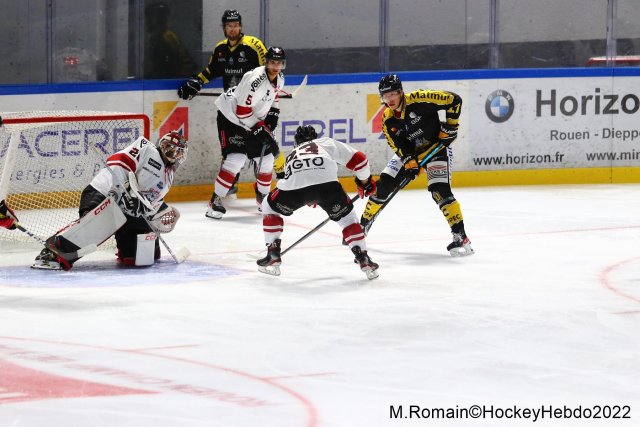 Photo hockey match Rouen - Bordeaux le 23/08/2022