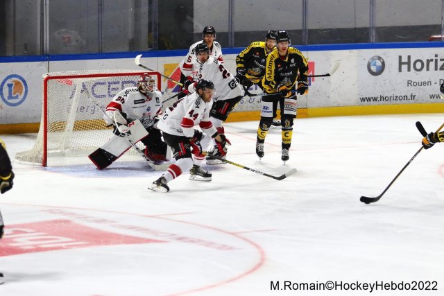 Photo hockey match Rouen - Bordeaux le 23/08/2022