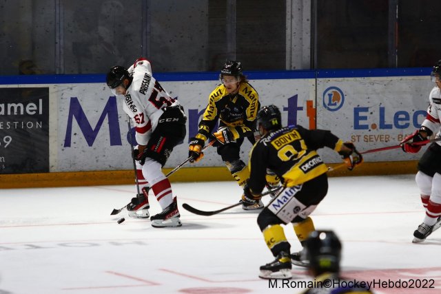 Photo hockey match Rouen - Bordeaux le 23/08/2022