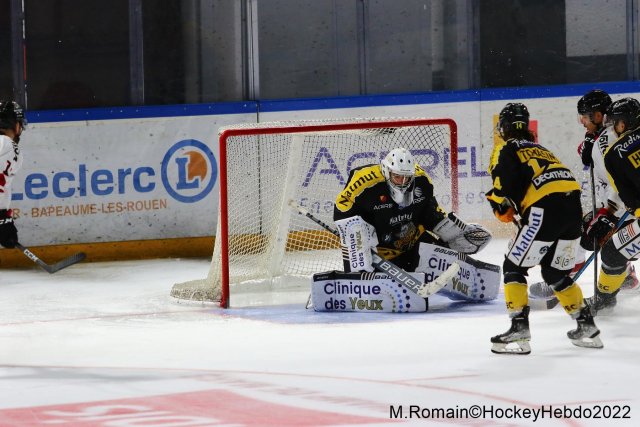 Photo hockey match Rouen - Bordeaux le 23/08/2022