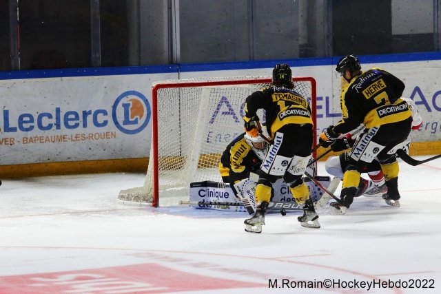 Photo hockey match Rouen - Bordeaux le 23/08/2022