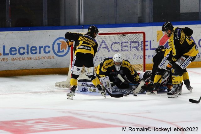 Photo hockey match Rouen - Bordeaux le 23/08/2022