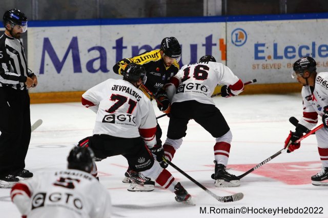Photo hockey match Rouen - Bordeaux le 23/08/2022