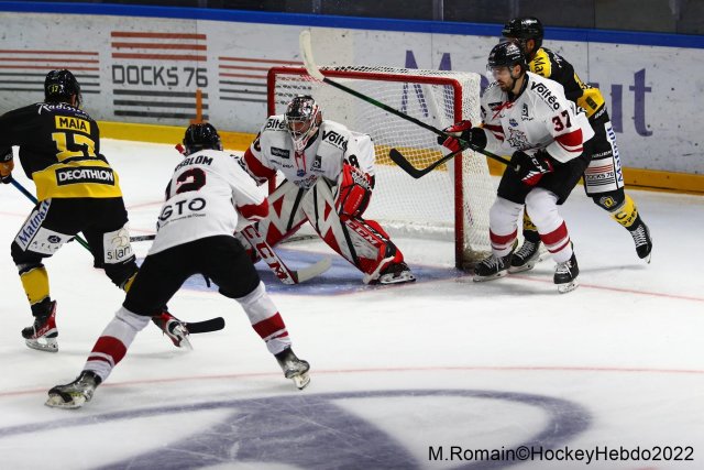Photo hockey match Rouen - Bordeaux le 23/08/2022