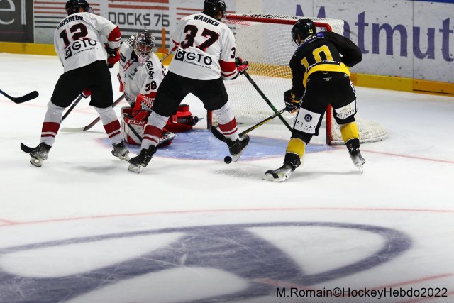 Photo hockey match Rouen - Bordeaux le 23/08/2022