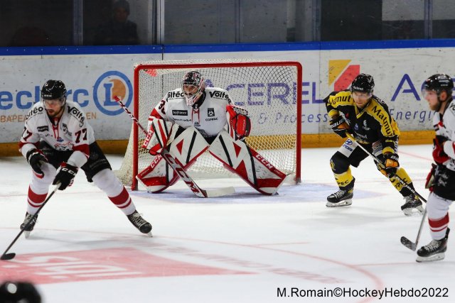 Photo hockey match Rouen - Bordeaux le 23/08/2022