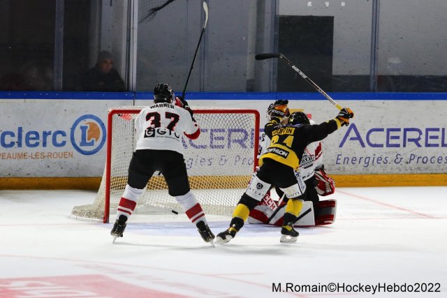 Photo hockey match Rouen - Bordeaux le 23/08/2022