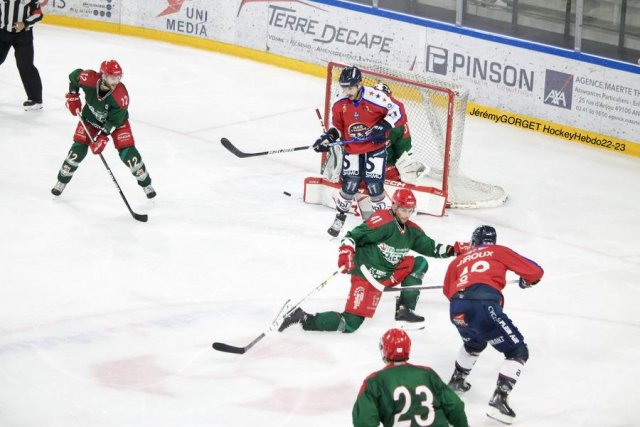 Photo hockey match Angers  - Cergy-Pontoise le 30/08/2022