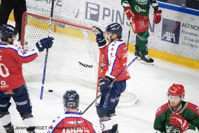 Photo hockey match Angers  - Cergy-Pontoise le 30/08/2022