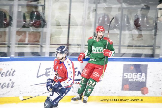 Photo hockey match Angers  - Cergy-Pontoise le 30/08/2022
