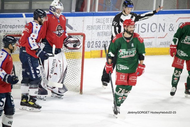 Photo hockey match Angers  - Cergy-Pontoise le 30/08/2022