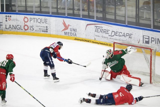 Photo hockey match Angers  - Cergy-Pontoise le 30/08/2022
