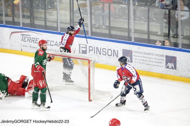 Photo hockey match Angers  - Cergy-Pontoise le 30/08/2022
