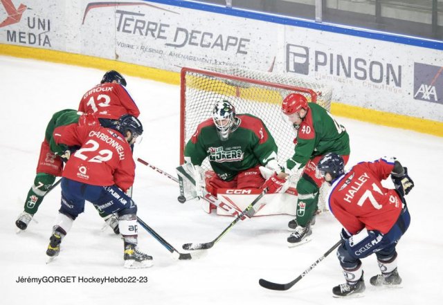 Photo hockey match Angers  - Cergy-Pontoise le 30/08/2022