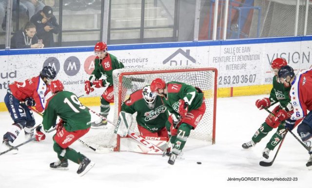 Photo hockey match Angers  - Cergy-Pontoise le 30/08/2022