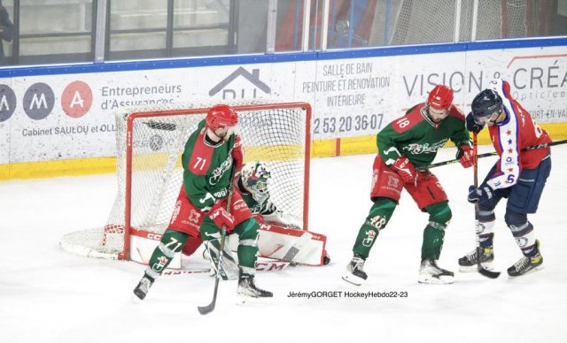 Photo hockey match Angers  - Cergy-Pontoise le 30/08/2022