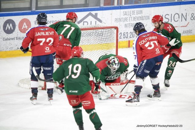 Photo hockey match Angers  - Cergy-Pontoise le 30/08/2022