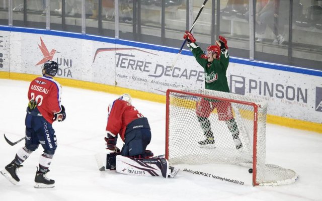 Photo hockey match Angers  - Cergy-Pontoise le 30/08/2022