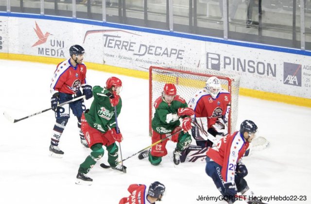 Photo hockey match Angers  - Cergy-Pontoise le 30/08/2022