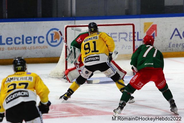 Photo hockey match Rouen - Cergy-Pontoise le 04/09/2022