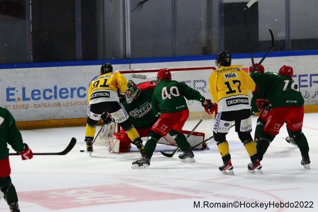 Photo hockey match Rouen - Cergy-Pontoise le 04/09/2022