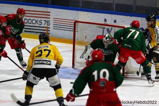 Photo hockey match Rouen - Cergy-Pontoise le 04/09/2022