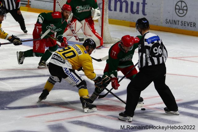 Photo hockey match Rouen - Cergy-Pontoise le 04/09/2022