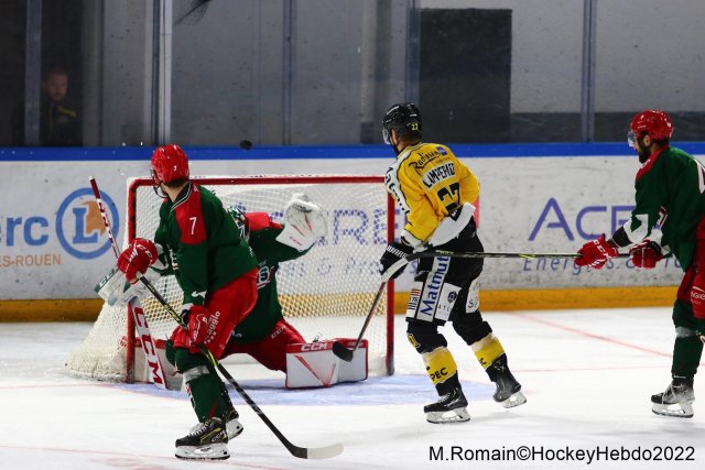 Photo hockey match Rouen - Cergy-Pontoise le 04/09/2022