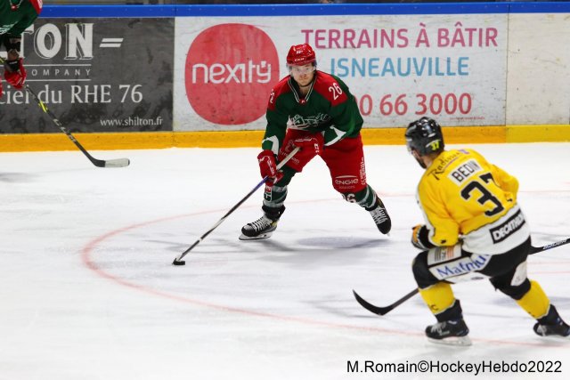 Photo hockey match Rouen - Cergy-Pontoise le 04/09/2022