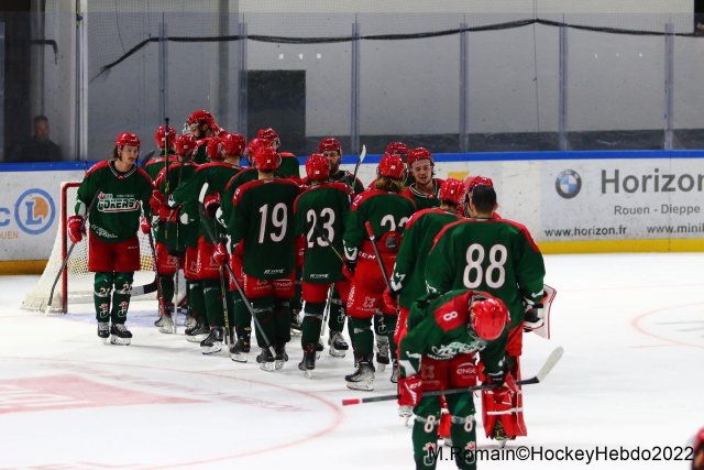 Photo hockey match Rouen - Cergy-Pontoise le 04/09/2022