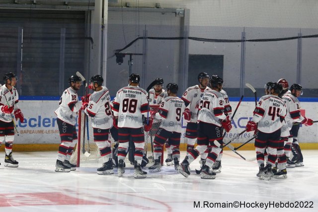 Photo hockey match Rouen - Nice le 09/09/2022