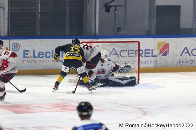 Photo hockey match Rouen - Nice le 09/09/2022