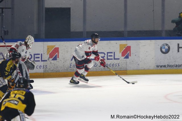Photo hockey match Rouen - Nice le 09/09/2022